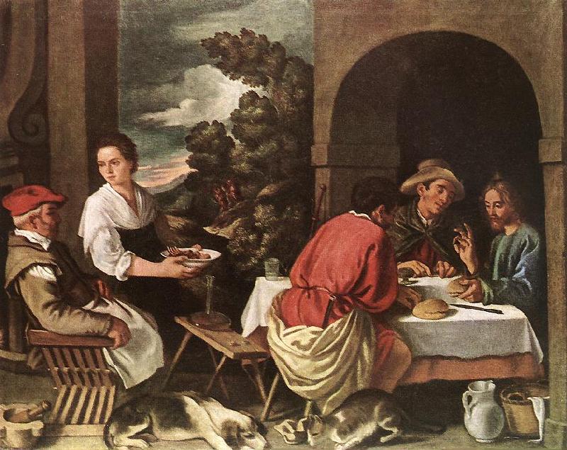 ORRENTE, Pedro The Supper at Emmaus ag